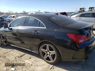 2016 Mercedes-Benz CLA with VIN WDDSJ4GB3GN299801, listed as a Copart auction lot 69594602 with 0 mi miles. Bid and sale history available at carsss.com. Image 2.