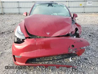 2024 Tesla Model Y with VIN 7SAYGDED2RA331985, listed as a Copart auction lot 50849025 with 6,108 mi miles and Salvage title. Bid and sale history available at DreamBid. Image 5.