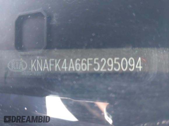 2015 Kia Forte LX with VIN KNAFK4A66F5295094, listed as a IAAI auction lot 41795729 with 183,771 mi miles. Bid and sale history available at carsss.com. Image 16.