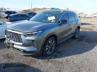 2023 Infiniti QX60 Luxe with VIN 5N1DL1FS1PC365122, listed as a IAAI auction lot 41921269 with 20,283 mi miles and . Bid and sale history available at DreamBid. Image 17.