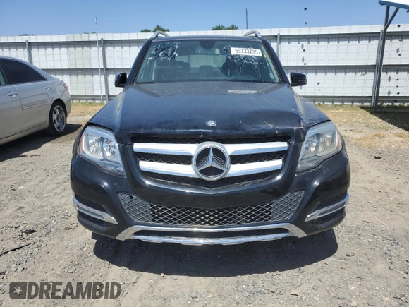2013 Mercedes-Benz GLK 350 with VIN WDCGG8JB2DF942637, listed as a Copart auction lot 55333735 with 91,543 mi miles and Salvage Title. Bid and sale history available at DreamBid. Image 5.