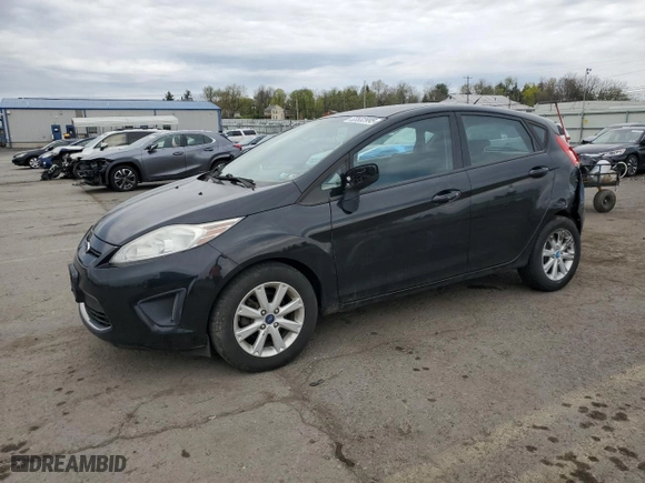 2012 Ford Fiesta SE with VIN 3FADP4EJ9CM155739, listed as a Copart auction lot 53532995 with 99,224 mi miles and Salvage Title. Bid and sale history available at carsss.com. Image 1.