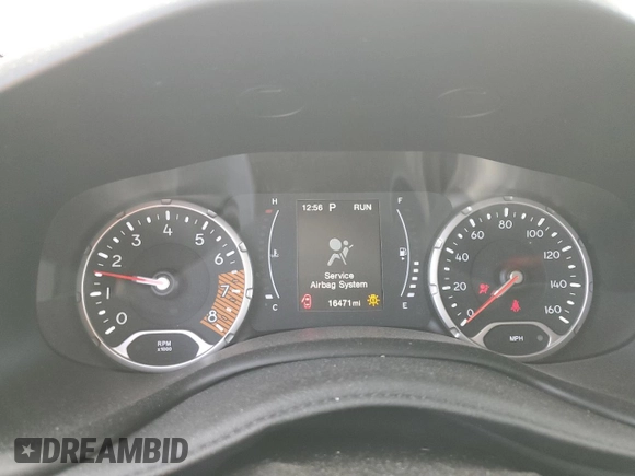 2021 Jeep Renegade Upland with VIN ZACNJDAB6MPN32408, listed as a Copart auction lot 54579344 with 16,471 mi miles and Non repairable. Bid and sale history available at DreamBid. Image 9.