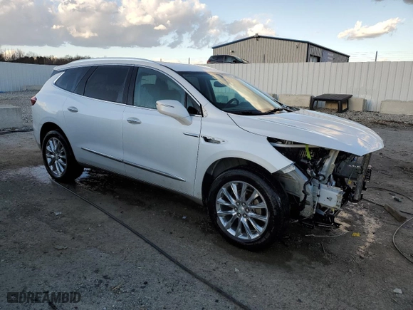 2019 Buick Enclave Essence with VIN 5GAERBKW7KJ296707, listed as a Copart auction lot 46867785 with NaN miles and Salvage Title. Bid and sale history available at carsss.com. Image 4.