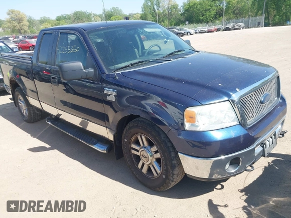 2006 Ford F-150 XLT с VIN 1FTPX14V76KD15624, выставлен на аукционе IAAI как лот 42255350 с пробегом 246 575 миль миль и . История ставок и продаж доступна на DreamBid. Изображение 1.