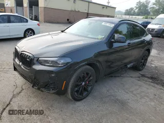2023 BMW X4 M40i with VIN 5UX43DT0XP9P68536, listed as a Copart auction lot 58071583 with 11,399 mi miles. Bid and sale history available at carsss.com. Image 1.