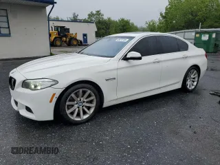2014 BMW 5 Series 535d xDrive z VIN WBAFV3C52ED684275, wystawiony jako Copart lot #58076785 z przebiegiem 90 395 mil mil oraz Szkoda całkowita • Salvage title. Historia ofert i sprzedaży dostępna na DreamBid. Obrazek 1.