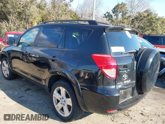 2007 Toyota RAV4 Sport with VIN JTMBK32V776010979, listed as a IAAI auction lot 41393774 with 162,754 mi miles. Bid and sale history available at carsss.com. Image 3.