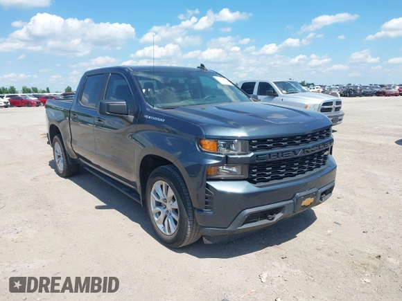 2020 Chevrolet Silverado 1500 Custom with VIN 3GCPWBEH6LG279560, listed as a IAAI auction lot 42248567 with 144,143 mi miles and . Bid and sale history available at DreamBid. Image 1.