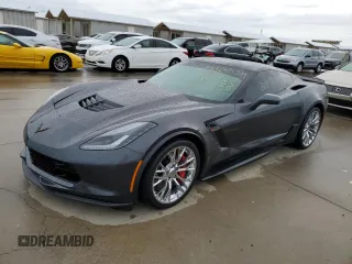 2017 Chevrolet Corvette Z06 3LZ with VIN 1G1YU2D60H5604768, listed as a Copart auction lot 74504534 with 0 mi miles and Non Repairable. Bid and sale history available at carsss.com. Image 1.