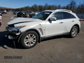 2010 Infiniti FX35 with VIN JN8AS1MW2AM856577, listed as a Copart auction lot 52275445 with 99,298 mi miles and Non Repairable. Bid and sale history available at carsss.com. Image 1.