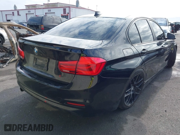 2016 BMW 3 Series 320i with VIN WBA8E1G52GNU11325, listed as a IAAI auction lot 42058241 with 104,596 mi miles and . Bid and sale history available at carsss.com. Image 4.