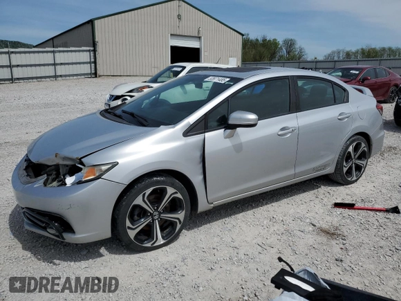 2014 Honda Civic Si z VIN 2HGFB6E51EH703042, wystawiony jako Copart lot #53971485 z przebiegiem 193 207 mil mil oraz Szkoda całkowita • Salvage title. Historia ofert i sprzedaży dostępna na DreamBid. Obrazek 1.