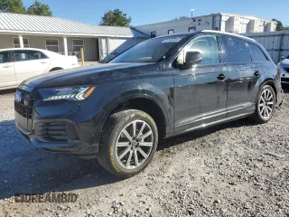 2024 Audi Q7 Premium Plus with VIN WA1LCBF78RD001904, listed as a Copart auction lot 57258195 with 36,731 mi miles and Salvage title. Bid and sale history available at DreamBid. Image 1.
