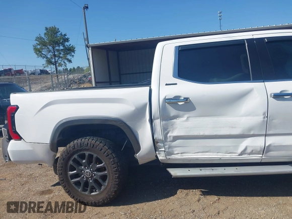 2023 Toyota Tundra Limited with VIN 5TFJA5DB1PX078704, listed as a IAAI auction lot 41997320 with 40,899 mi miles and . Bid and sale history available at DreamBid. Image 6.