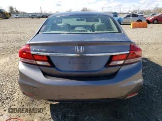 2015 Honda Civic LX with VIN 19XFB2F55FE233052, listed as a Copart auction lot 46302075 with 102,482 mi miles and Salvage Title. Bid and sale history available at carsss.com. Image 6.