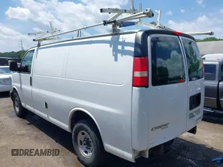 2013 Chevrolet Express Cargo z VIN 1GCWGFBA5D1125154, wystawiony jako IAAI lot #42746664 z przebiegiem 173 998 mil mil oraz . Historia ofert i sprzedaży dostępna na DreamBid. Obrazek 3.