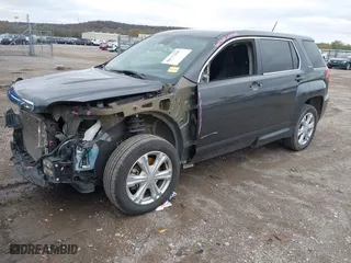 2017 GMC Terrain SLE with VIN 2GKALMEKXH6270647, listed as a IAAI auction lot 40777943 with NaN miles. Bid and sale history available at carsss.com. Image 18.