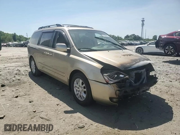 2007 Kia Sedona EX with VIN KNDMB233376157820, listed as a Copart auction lot 54328985 with Not Provided miles and Salvage Title. Bid and sale history available at DreamBid. Image 14.