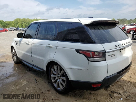 2014 Land Rover Range Rover Sport HSE with VIN SALWR2WF8EA334259, listed as a Copart auction lot 53731225 with 185,201 mi miles and Clean Title. Bid and sale history available at carsss.com. Image 2.