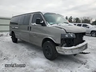 2007 Chevrolet Express Passenger z VIN 1GAHG39U471178707, wystawiony jako Copart lot #86510224 z przebiegiem Nie podano mil oraz Szkoda całkowita • Salvage title. Historia ofert i sprzedaży dostępna na DreamBid. Obrazek 4.