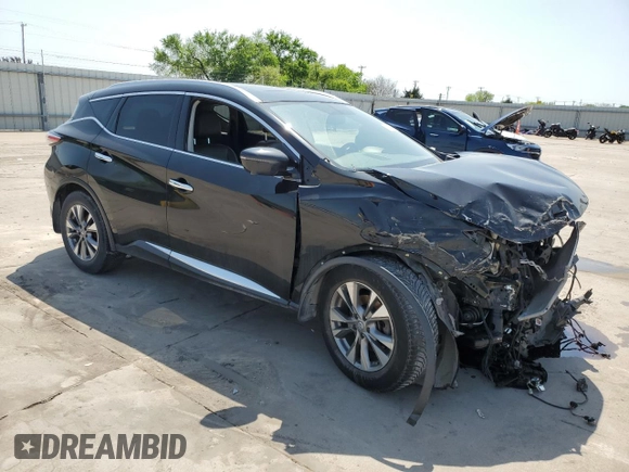 2016 Nissan Murano SL z VIN 5N1AZ2MHXGN129734, wystawiony jako Copart lot #51415795 z przebiegiem 184 290 mil mil oraz Szkody całkowita. Historia ofert i sprzedaży dostępna na DreamBid. Obrazek 4.