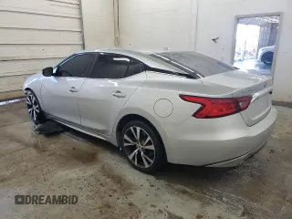 2016 Nissan Maxima SL with VIN 1N4AA6AP6GC446653, listed as a Copart auction lot 46621645 with 124,538 mi miles and Salvage Title. Bid and sale history available at DreamBid. Image 2.