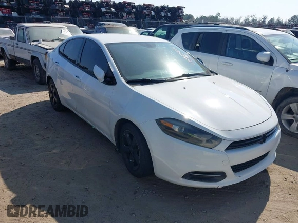 2015 Dodge Dart SXT with VIN 1C3CDFBB0FD431902, listed as a IAAI auction lot 41552504 with 163,738 mi miles. Bid and sale history available at carsss.com. Image 1.