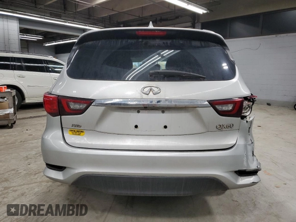 2019 Infiniti QX60 Pure z VIN 5N1DL0MM1KC558149, wystawiony jako Copart lot #47457215 z przebiegiem 61 434 mil mil oraz Szkoda całkowita • Salvage title. Historia ofert i sprzedaży dostępna na DreamBid. Obrazek 6.