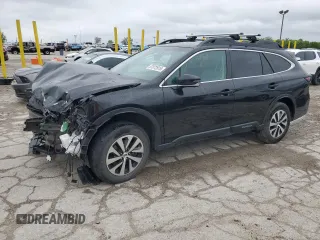 2021 Subaru Outback Premium with VIN 4S4BTADC7M3227048, listed as a Copart auction lot 57872615 with 44,003 mi miles and Salvage title. Bid and sale history available at DreamBid. Image 1.