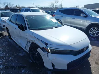 2025 Honda Civic Sport with VIN 2HGFE2F50SH514604, listed as a IAAI auction lot 41585374 with 2,064 mi miles and . Bid and sale history available at DreamBid. Image 6.