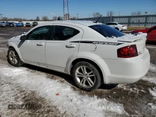 2012 Dodge Avenger SXT with VIN 1C3CDZCB4CN280391, listed as a Copart auction lot 44643215 with 97,541 mi miles and Salvage Title. Bid and sale history available at carsss.com. Image 2.