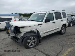 2008 Jeep Liberty Limited with VIN 1J8GN58K08W165275, listed as a Copart auction lot 60078145 with 185,599 mi miles and Salvage title. Bid and sale history available at DreamBid. Image 1.