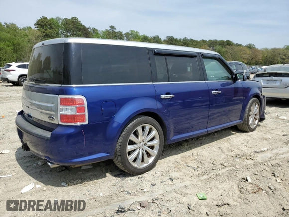 2014 Ford Flex Limited with VIN 2FMGK5D85EBD26531, listed as a Copart auction lot 53936165 with 135,649 mi miles and Salvage Title. Bid and sale history available at carsss.com. Image 3.