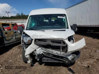 2020 Ford Transit Passenger XL z VIN 1FBAX2C87LKA12379, wystawiony jako Copart lot #53063395 z przebiegiem 341 308 mil mil oraz Szkoda całkowita • Salvage title. Historia ofert i sprzedaży dostępna na DreamBid. Obrazek 5.