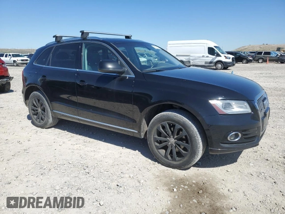 2014 Audi Q5 Premium Plus with VIN WA1LFAFP3EA059125, listed as a Copart auction lot 55281615 with 201,414 mi miles and Clean Title. Bid and sale history available at carsss.com. Image 4.