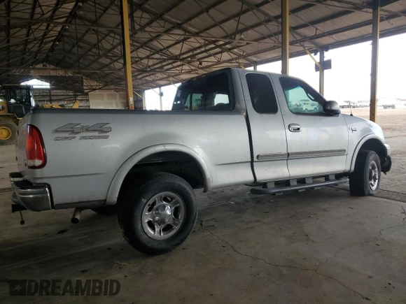 1999 Ford F-150 XL with VIN 1FTRX18LXXKA45520, listed as a Copart auction lot 45575825 with 0 mi miles and Salvage Title. Bid and sale history available at carsss.com. Image 3.