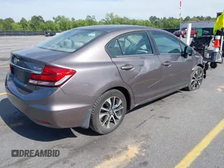 2015 Honda Civic EX with VIN 19XFB2F85FE037283, listed as a IAAI auction lot 42036917 with 109,390 mi miles and . Bid and sale history available at DreamBid. Image 4.