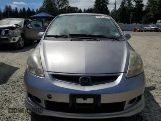 2007 Honda Fit Sport with VIN JHMGD37617S043208, listed as a Copart auction lot 64594825 with 210,672 mi miles and Clean title. Bid and sale history available at DreamBid. Image 5.
