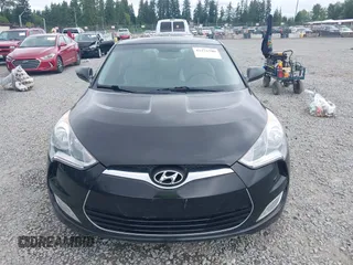 2012 Hyundai Veloster w/Gray Int with VIN KMHTC6AD4CU062034, listed as a IAAI auction lot 42371790 with 116,861 mi miles and . Bid and sale history available at DreamBid. Image 12.