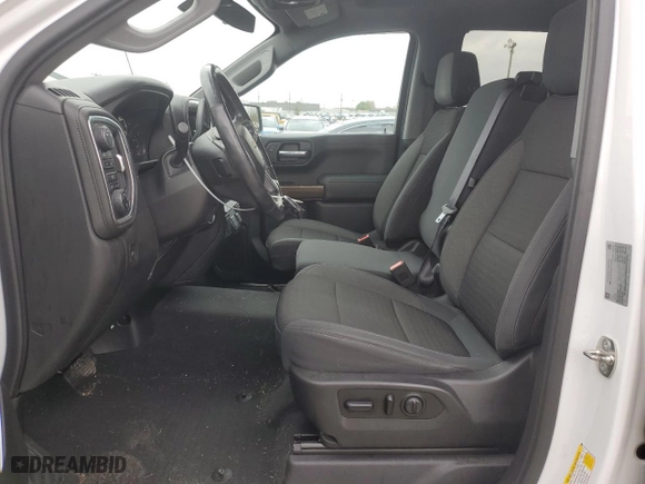 2019 Chevrolet Silverado 1500 LT with VIN 1GCRYDEK6KZ337658, listed as a Copart auction lot 81768684 with 35,115 mi miles and Salvage Title. Bid and sale history available at carsss.com. Image 7.