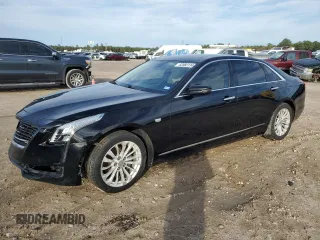 2018 Cadillac CT6 RWD with VIN 1G6KA5RX4JU113613, listed as a Copart auction lot 83983134 with 112,787 mi miles and Salvage Title. Bid and sale history available at DreamBid. Image 1.