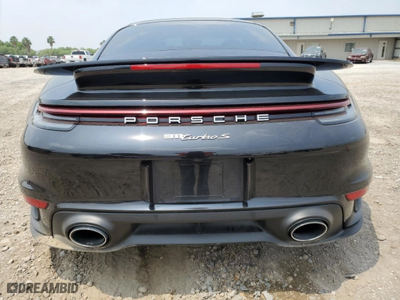 2022 Porsche 911 Turbo S with VIN WP0AD2A96NS256060, listed as a Copart auction lot 54003744 with 13,169 mi miles and Salvage Title. Bid and sale history available at carsss.com. Image 6.