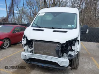 2024 Ford Transit Passenger XL with VIN 1FBAX2C86RKA52252, listed as a IAAI auction lot 41842053 with 12,932 mi miles. Bid and sale history available at carsss.com. Image 6.