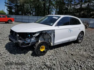 2024 Audi Q5 Premium with VIN WA1ABAFY2R2150639, listed as a Copart auction lot 57469535 with 6,557 mi miles and Salvage title. Bid and sale history available at DreamBid. Image 1.