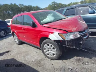 2017 Dodge Journey SE z VIN 3C4PDCAB1HT708406, wystawiony jako IAAI lot #41930987 z przebiegiem 108 602 mil mil oraz . Historia ofert i sprzedaży dostępna na DreamBid. Obrazek 1.