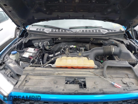 2019 Ford F-150 XL with VIN 1FTEX1EP3KFA11345, listed as a IAAI auction lot 42036915 with 136,608 mi miles. Bid and sale history available at carsss.com. Image 10.