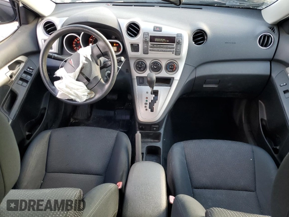 2010 Pontiac Vibe w/1SA with VIN 5Y2SP6E88AZ409284, listed as a Copart auction lot 79465834 with 99,526 mi miles and Salvage Title. Bid and sale history available at carsss.com. Image 8.