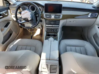 2015 Mercedes-Benz CLS-Class CLS 400 with VIN WDDLJ6HB9FA134596, listed as a Copart auction lot 69209994 with 77,209 mi miles and Salvage Title. Bid and sale history available at carsss.com. Image 8.