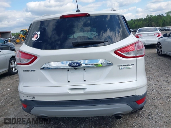 2015 Ford Escape Titanium with VIN 1FMCU0J91FUB13810, listed as a IAAI auction lot 41961798 with 139,265 mi miles. Bid and sale history available at carsss.com. Image 17.